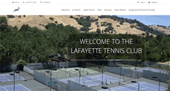 Desktop Screenshot of lafayettetennis.com